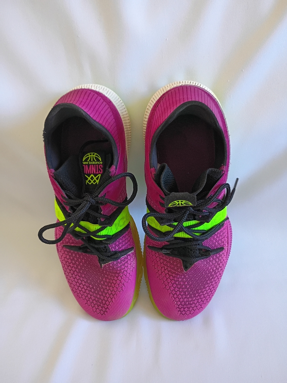 New Balance Omn1s Low Berry Lime Style Code BBOMNLFC Size 9.5